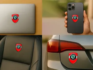 Skoda Autoaufkleber Luxus Universal Stern